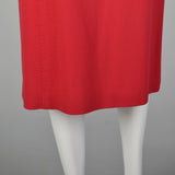 Medium 1950s Raspberry Pink Pencil Skirt