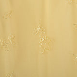 1950s Yellow Nightgown with Tie Back Waist