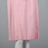1960s Deadstock Pink Linen Dress