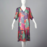 XL Ted Lapidus Boutique Sheer Floral Dress