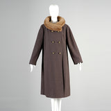 1960s Mink Collar Coat