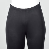 2010s Ann Demeulemeester Black Stretch Leggings