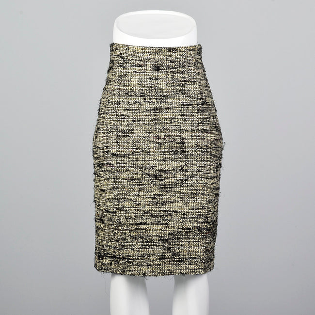 Proenza Schouler Nubby Silk Hobble Skirt
