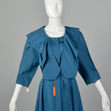 Blue Silk Opera Coat from Marshall Field & Co. 28 Shop