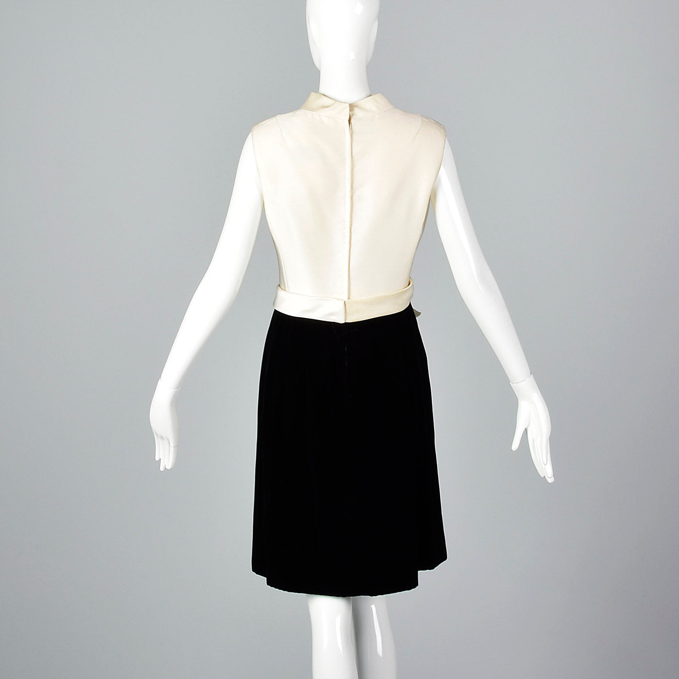 1960s Black Velvet Dress and Jacket Set