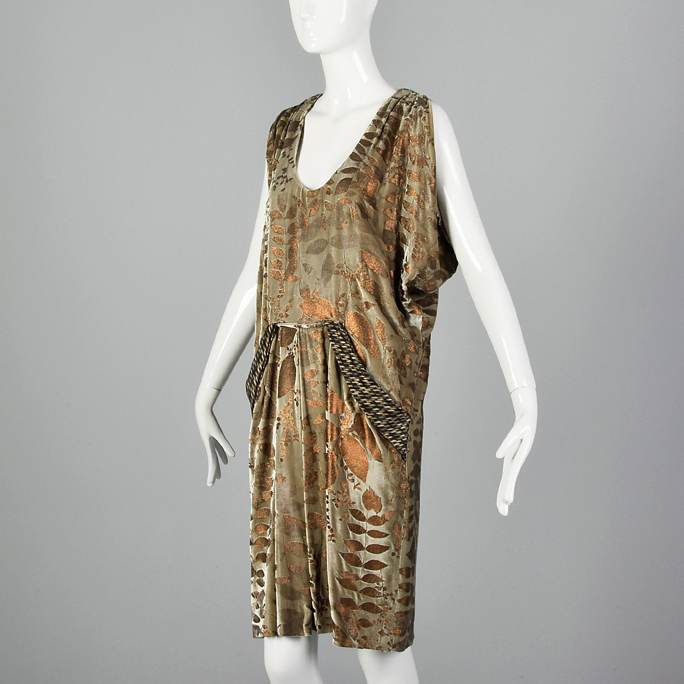 2010s Silk Lined Velvet Dress