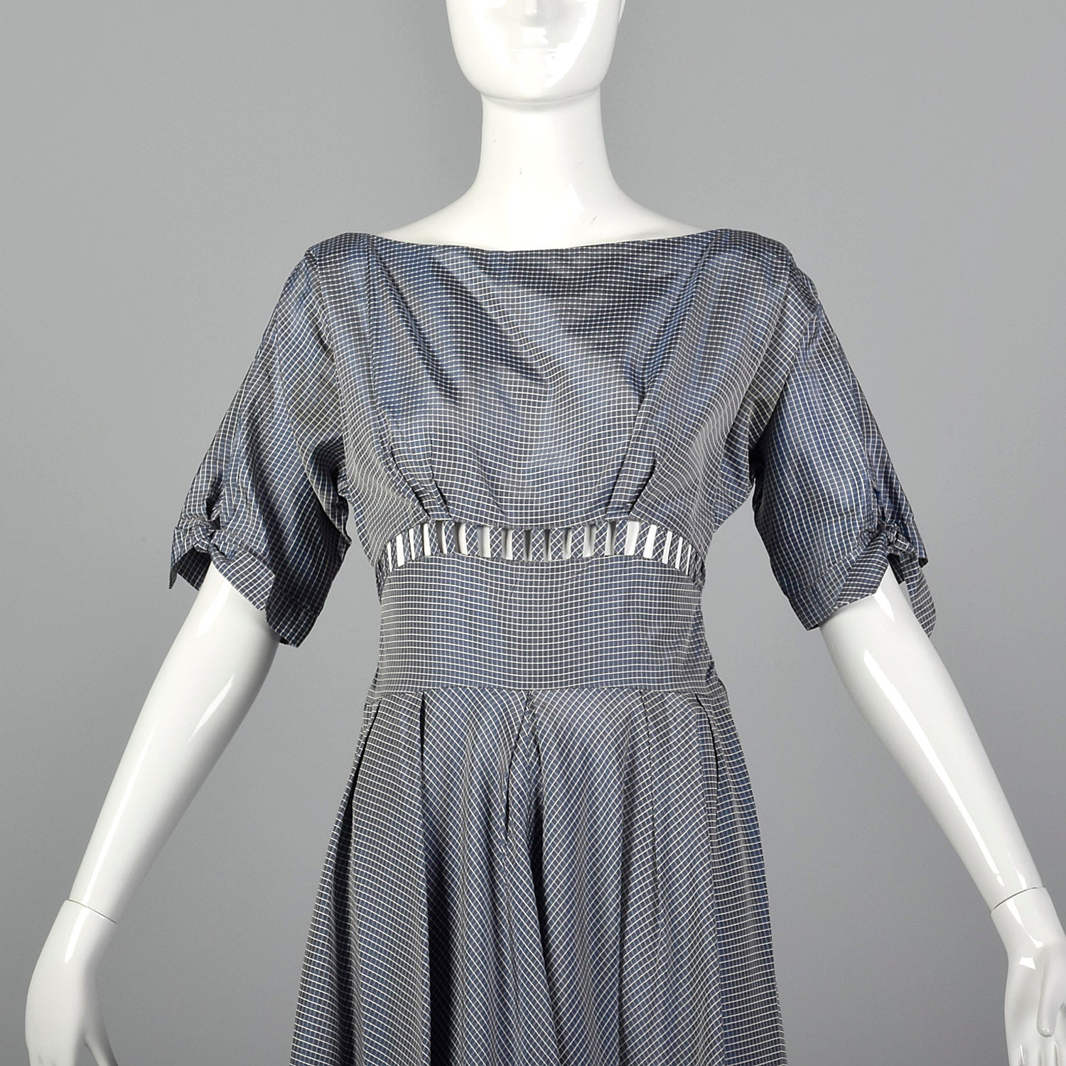 XS 1950s Cage Waist Dress and Jacket