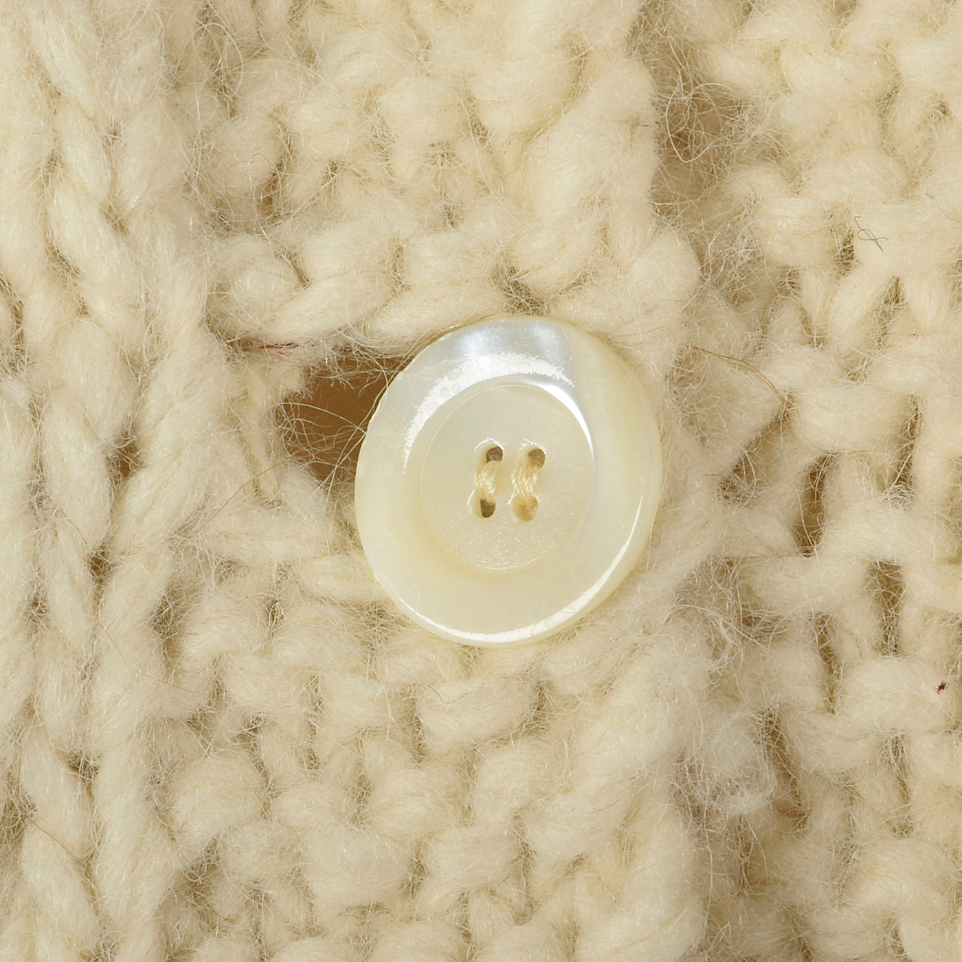 1970s Elizabeth Arden Chunky Knit Sweater Coat