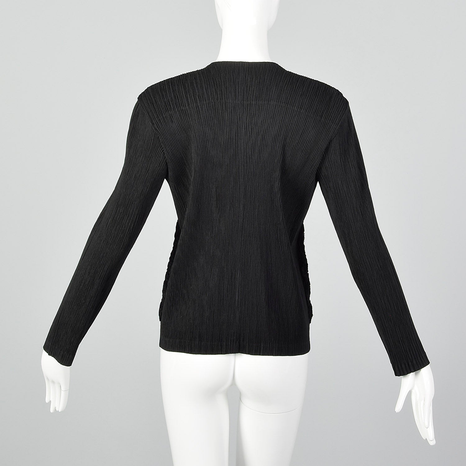 Medium Issey Miyake 1990s Pleated Cardigan