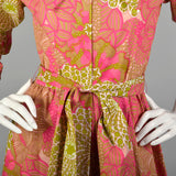 Medium 1970s Abstract Print Jumpsuit