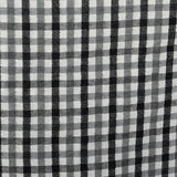 1950s Black and White Gingham Seersucker Jacket