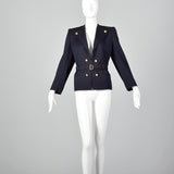 2000s Navy Half Zip Jacket