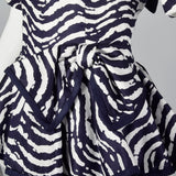 1980s I. Magnin Pencil Dress with Huge Sleeves