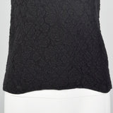 1990s Armani Collezioni Black Tank Top