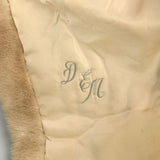 OSFM 1950S Real Mink Capelet Warm Winter Wrap Blonde Supple Fur Stole