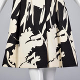 Small-Medium Geoffrey Beene Black and White Mini Dress