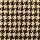 1970s Brown Houndstooth Tweed Vest