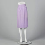 1950s Lavender Pencil Skirt