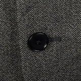 2000s Mens John Varvatos USA Herringbone Jacket