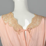 1920s Pink Silk Jumpsuit Pajamas