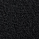 1960s Black Wool Dress with Rhinestone Trim