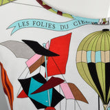 2000s Hermes Airship Print Tank Top