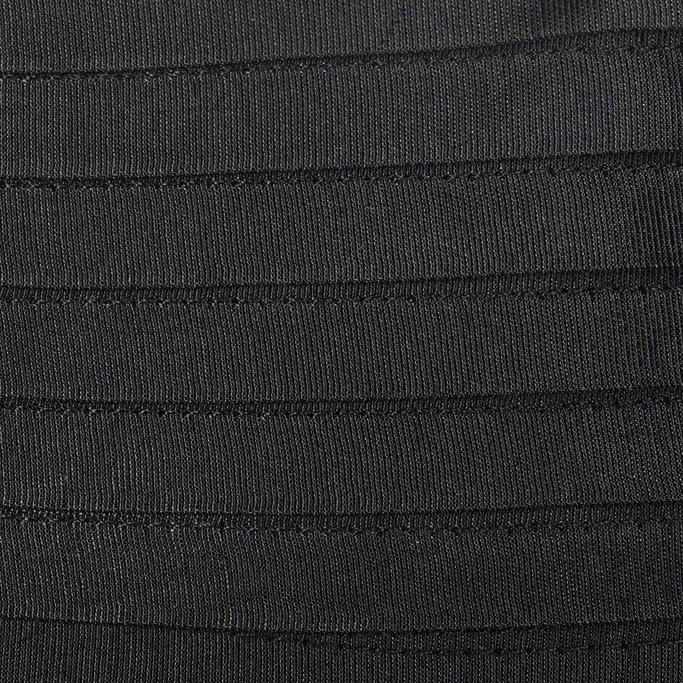 1950s Black Pleated Waistband Skirt