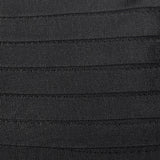 1950s Black Pleated Waistband Skirt