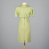 1950s Green Dress with Matching Jacket
