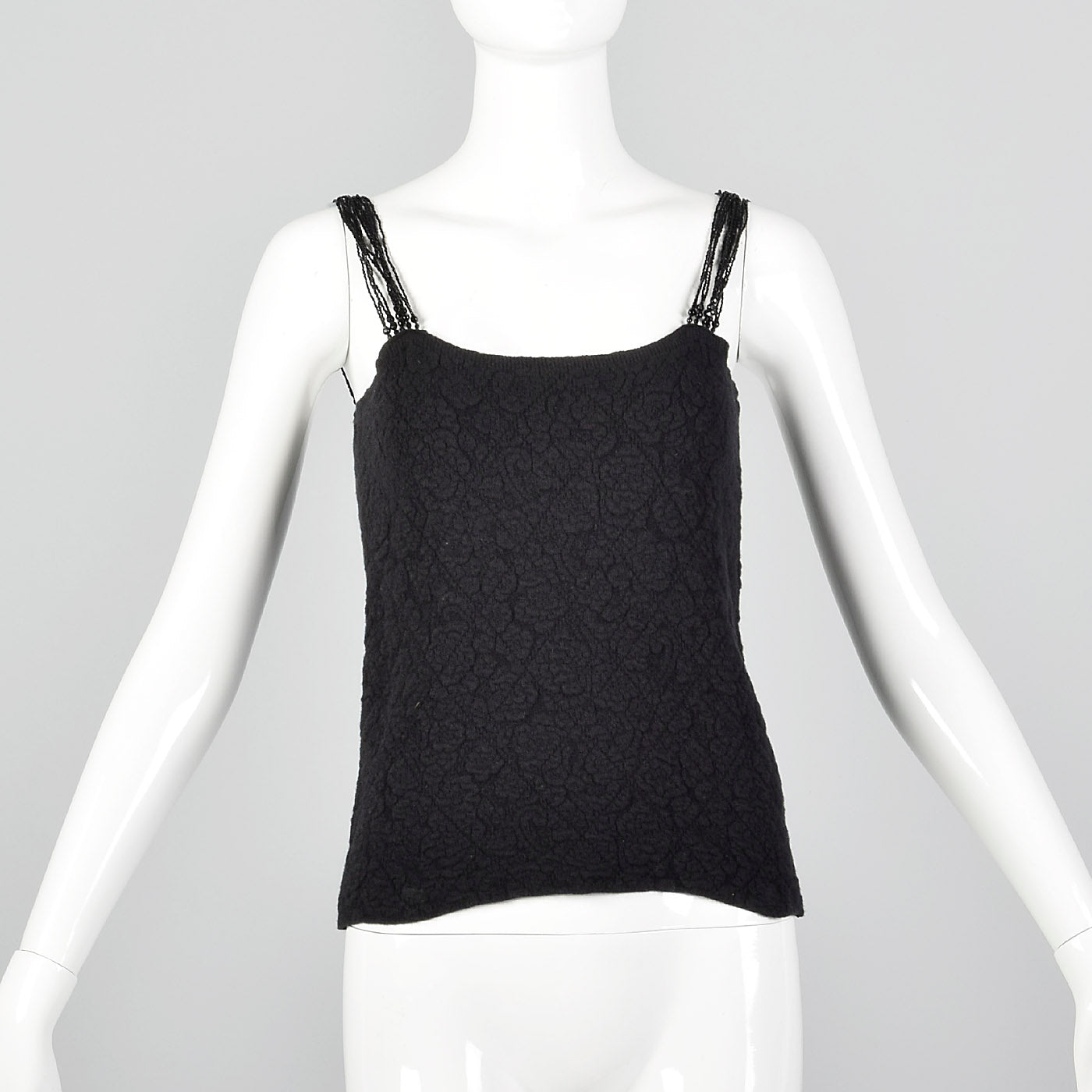 1990s Armani Collezioni Black Tank Top – Style & Salvage