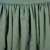 1960s Green and Blue Sharkskin Dress