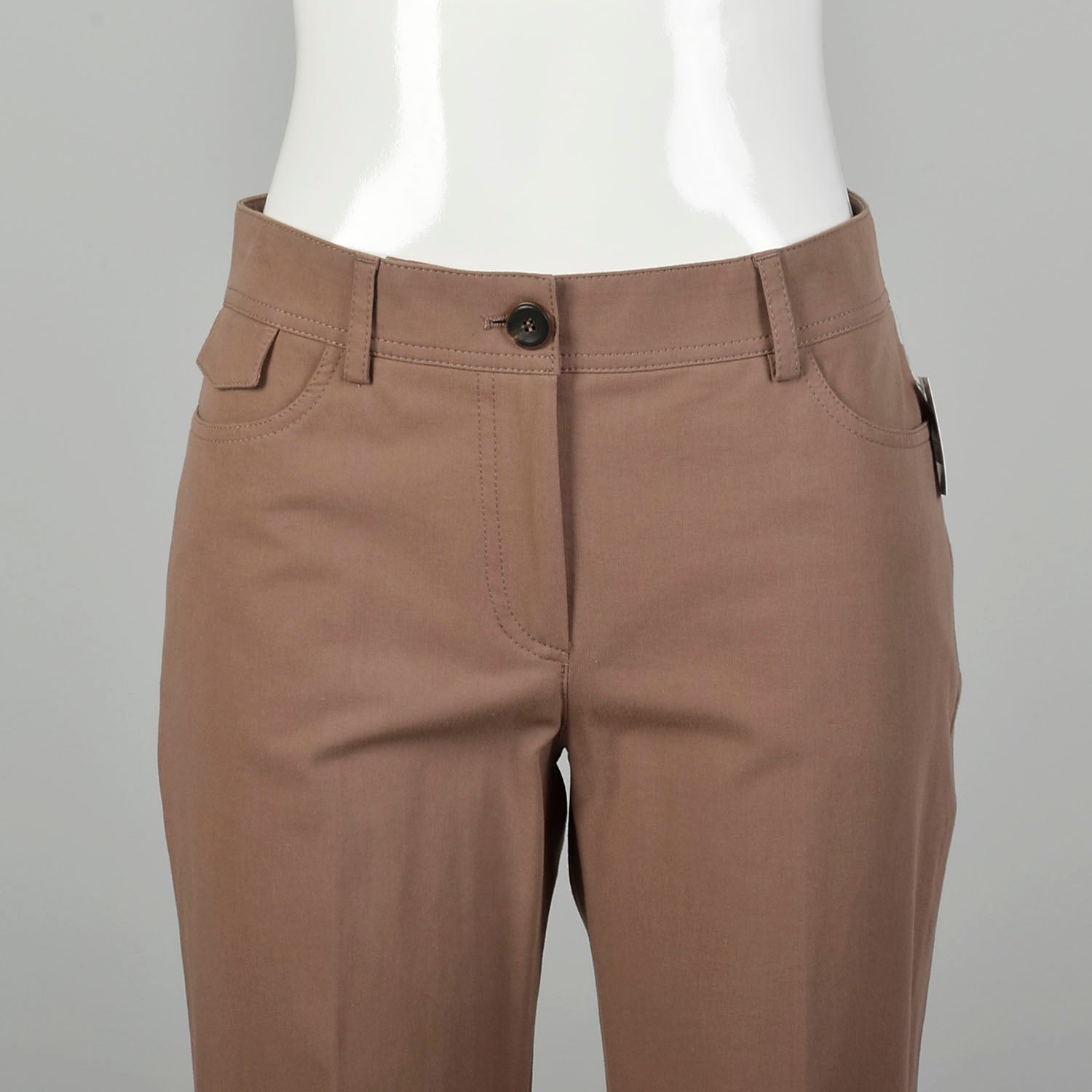 Small Brunello Cucinelli Capri Pants Pleated Tapered Leg