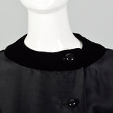 Small 1960s Silk and Wool Cocktail Dress