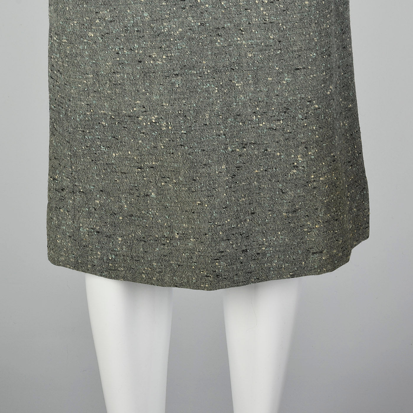 1950s Green Tweed Skirt