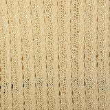 1920s Cream Cable Knit Dress