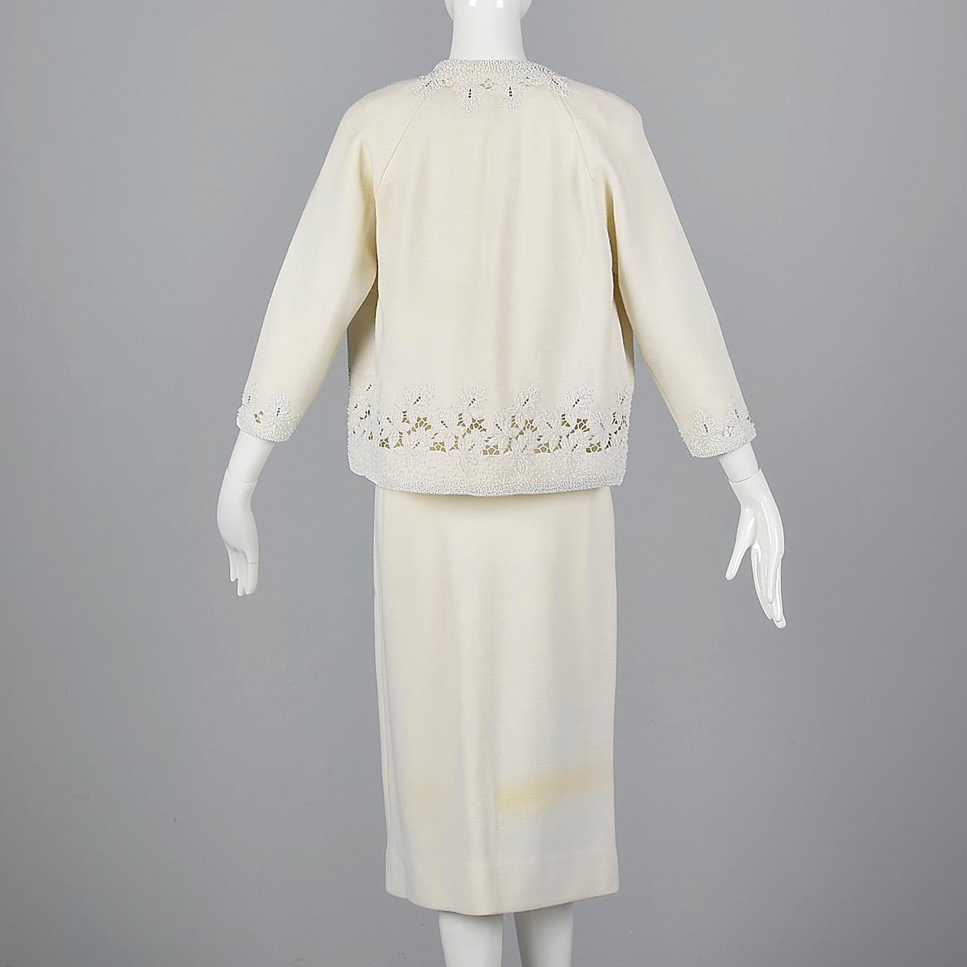1960s Three Piece Knit Skirt Set
