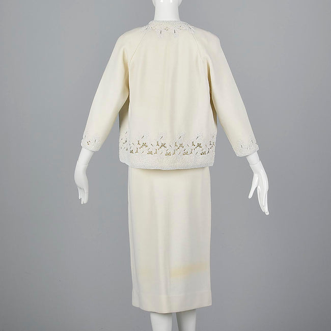 1960s Three Piece Knit Skirt Set