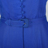 1950s Royal Blue Dress Jacket