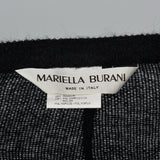 1990s Sheer Knit Wool Pencil Skirt