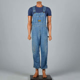 1940s Mens Washington Dee Cee Denim Overalls