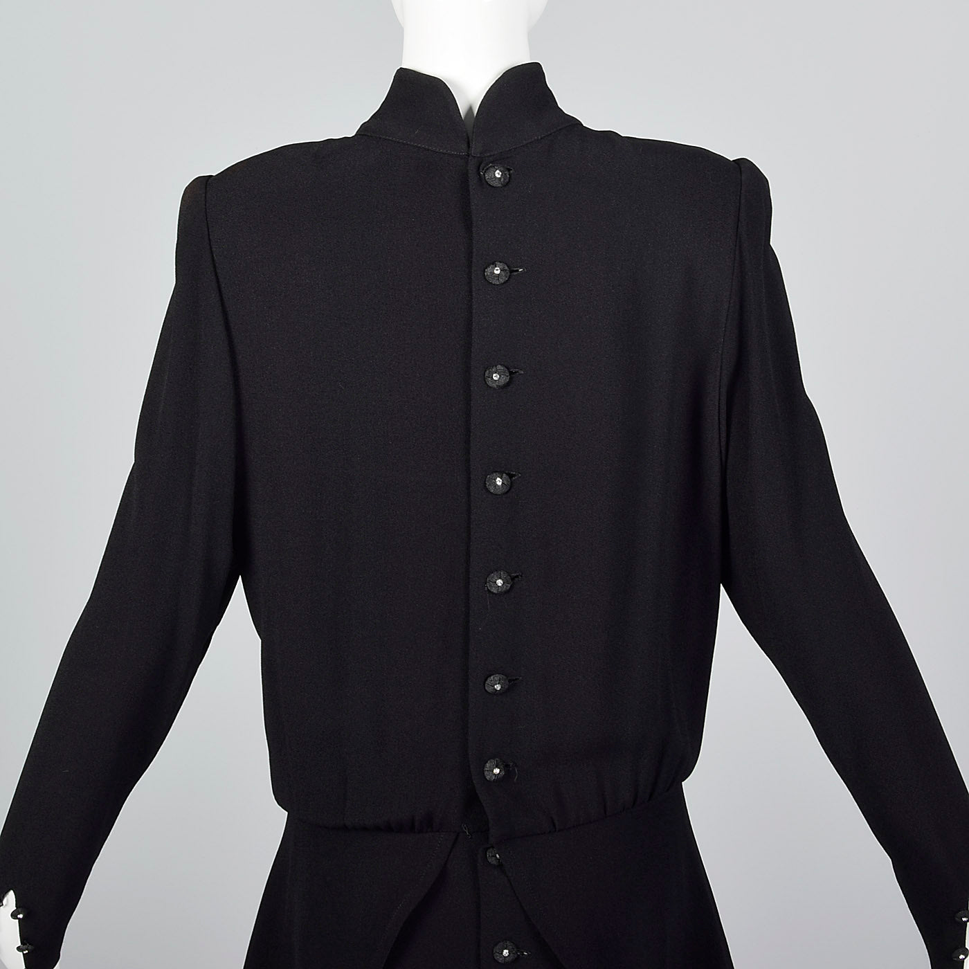 1980s Sonia Rykiel Black Dress