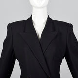 1990s Sonia Rykiel Black Skirt Suit
