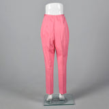 1950s Pink Tapered Pants