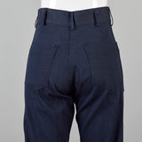 30x38 Extra Long Seafarer Bell Bottoms High Waist Indigo Denim