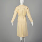 Large Pierre Cardin 1970s Tan Trench Coat
