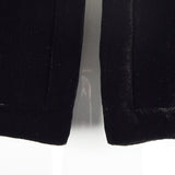 2000s Diane Von Furstenberg Black Velvet Shrug