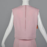 1960s Deadstock Pink Three Piece Suit