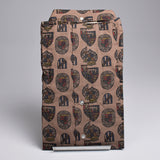 1950s Mens Deadstock Shirt with Novelty Stained Glass Print