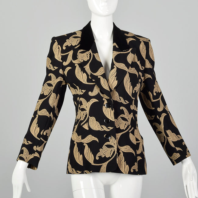 XS Escada 1980s Evening Jacket