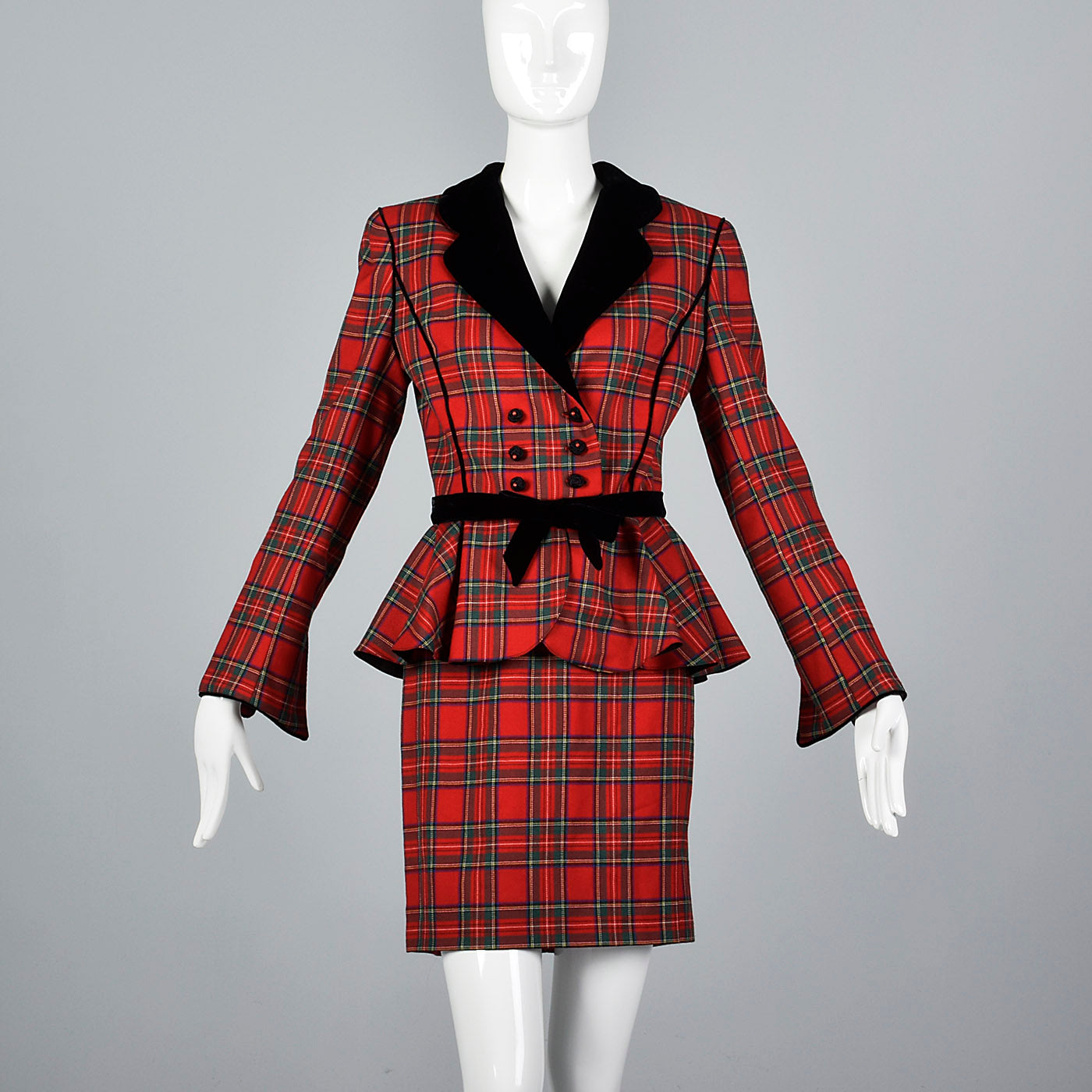 Emanuel Ungaro Plaid ロングマント